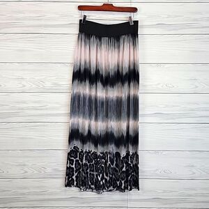 FC ombre striped maxi skirt - grey and black Women's Size L